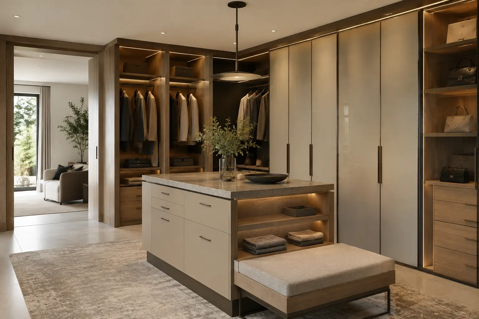 Bespoke fitted wardrobes and dressing room cabinetry