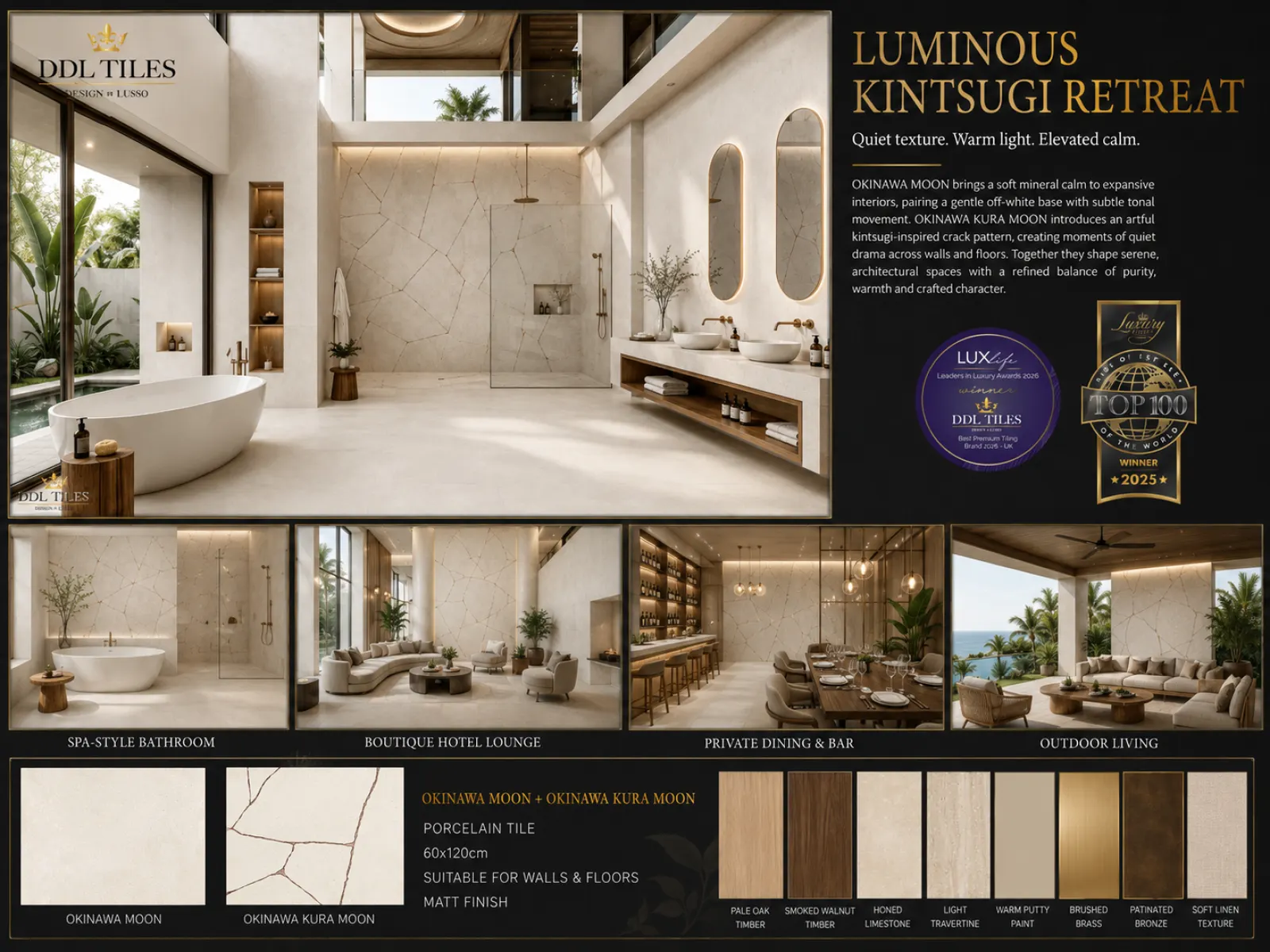 Expressive Reverie: Moon Okinawa tile mood board